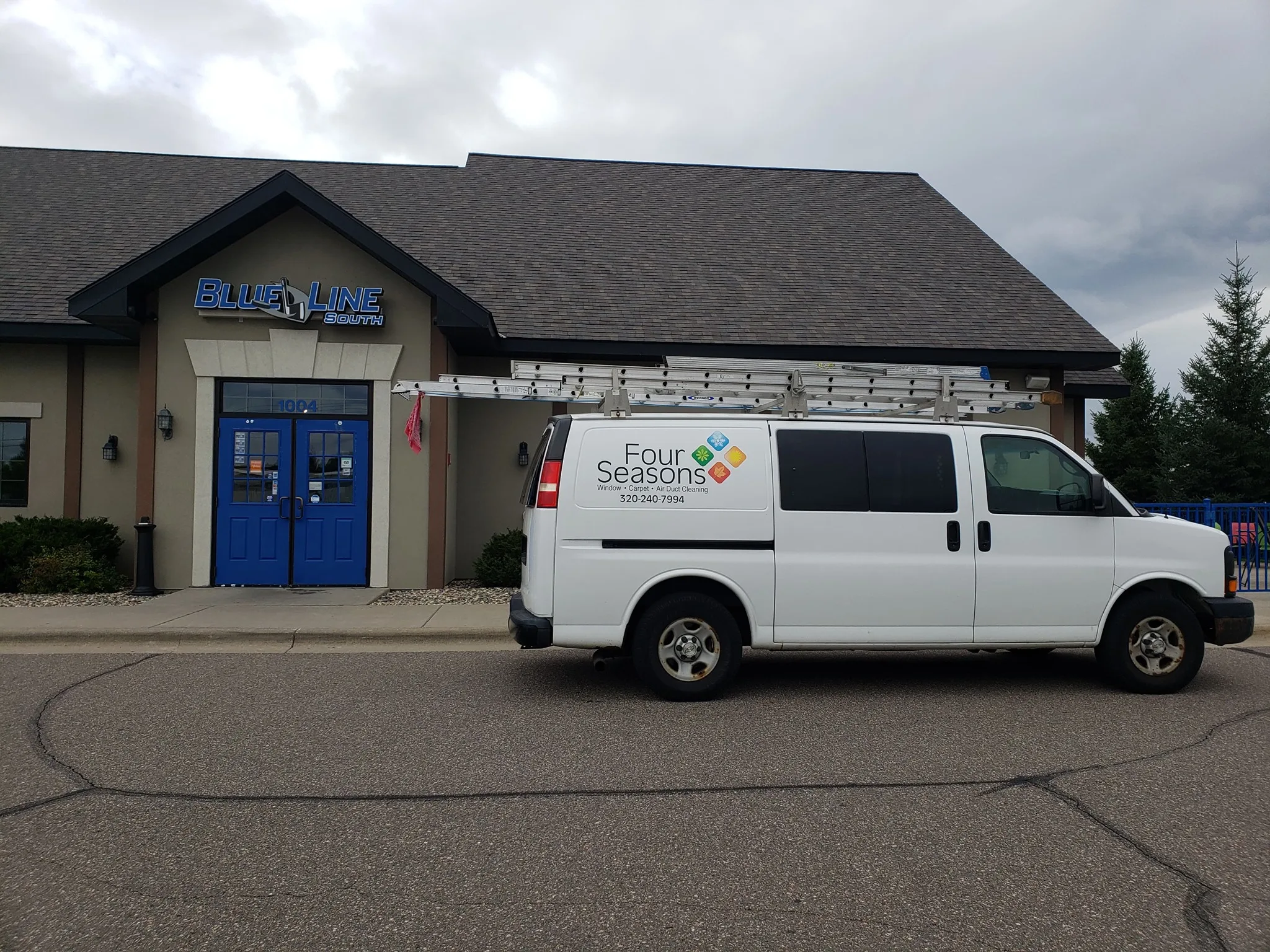 Commercial window cleaning results