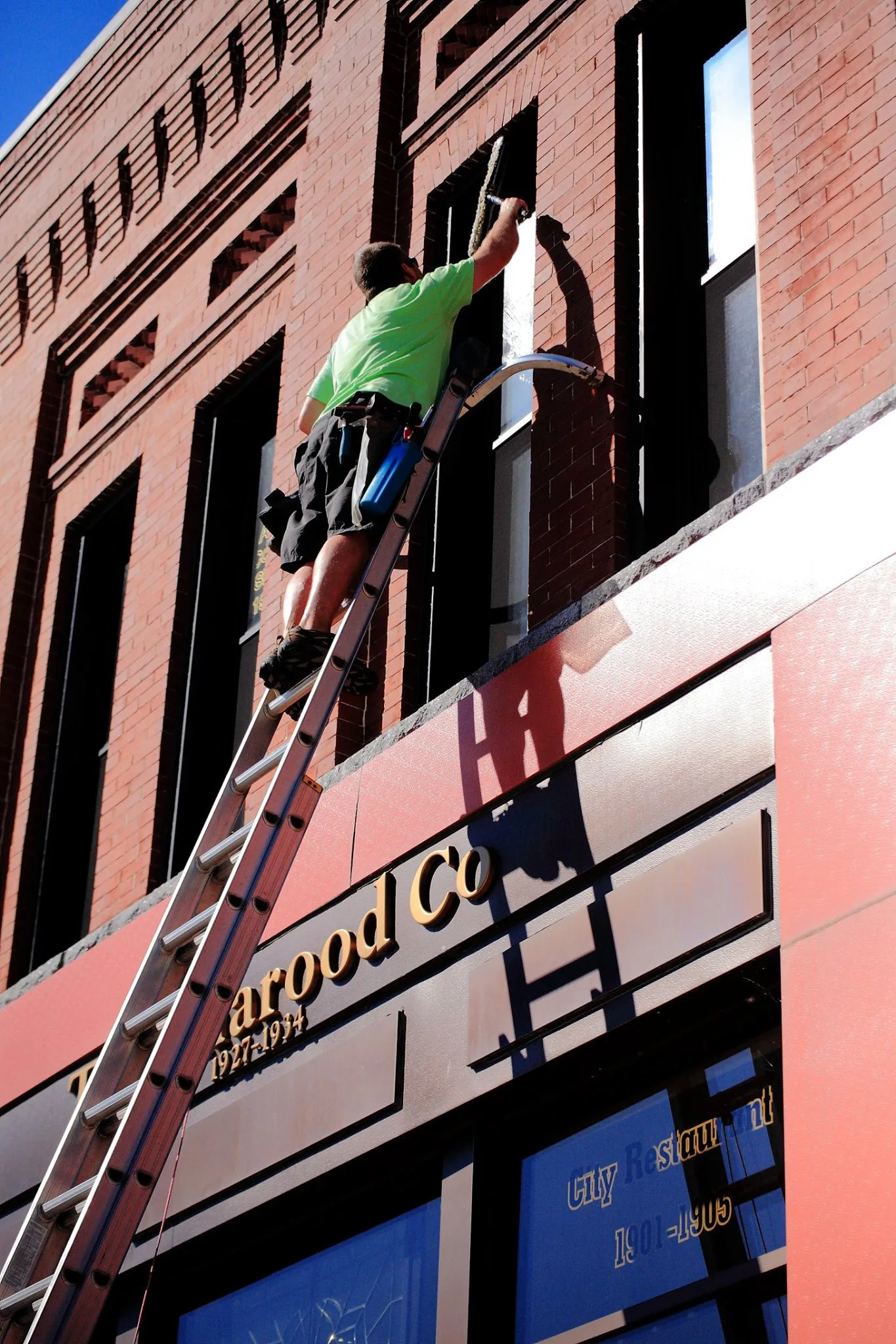 Commercial cleaning project completed