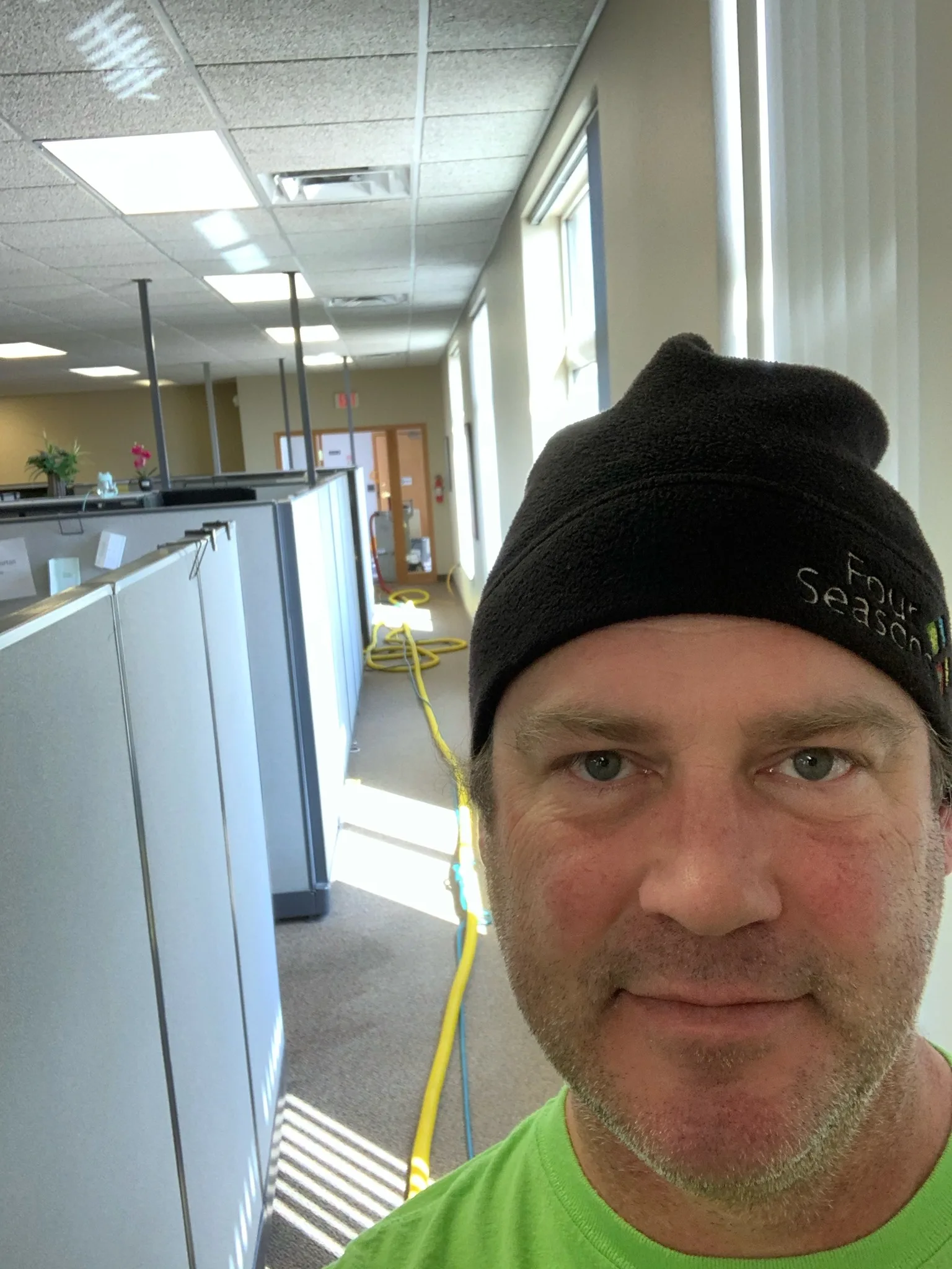 Four Seasons crew at commercial job